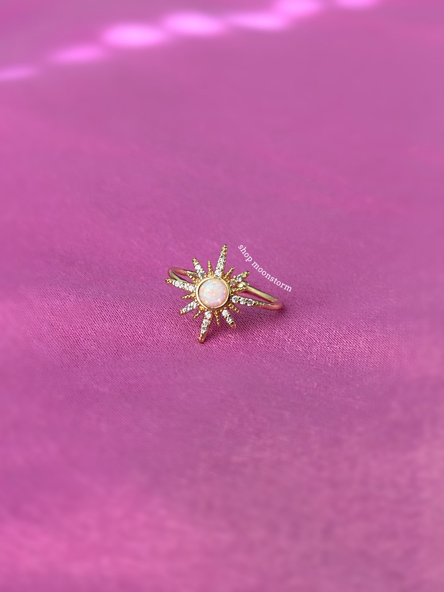 Gold Opal Eternal Sunshine Ring