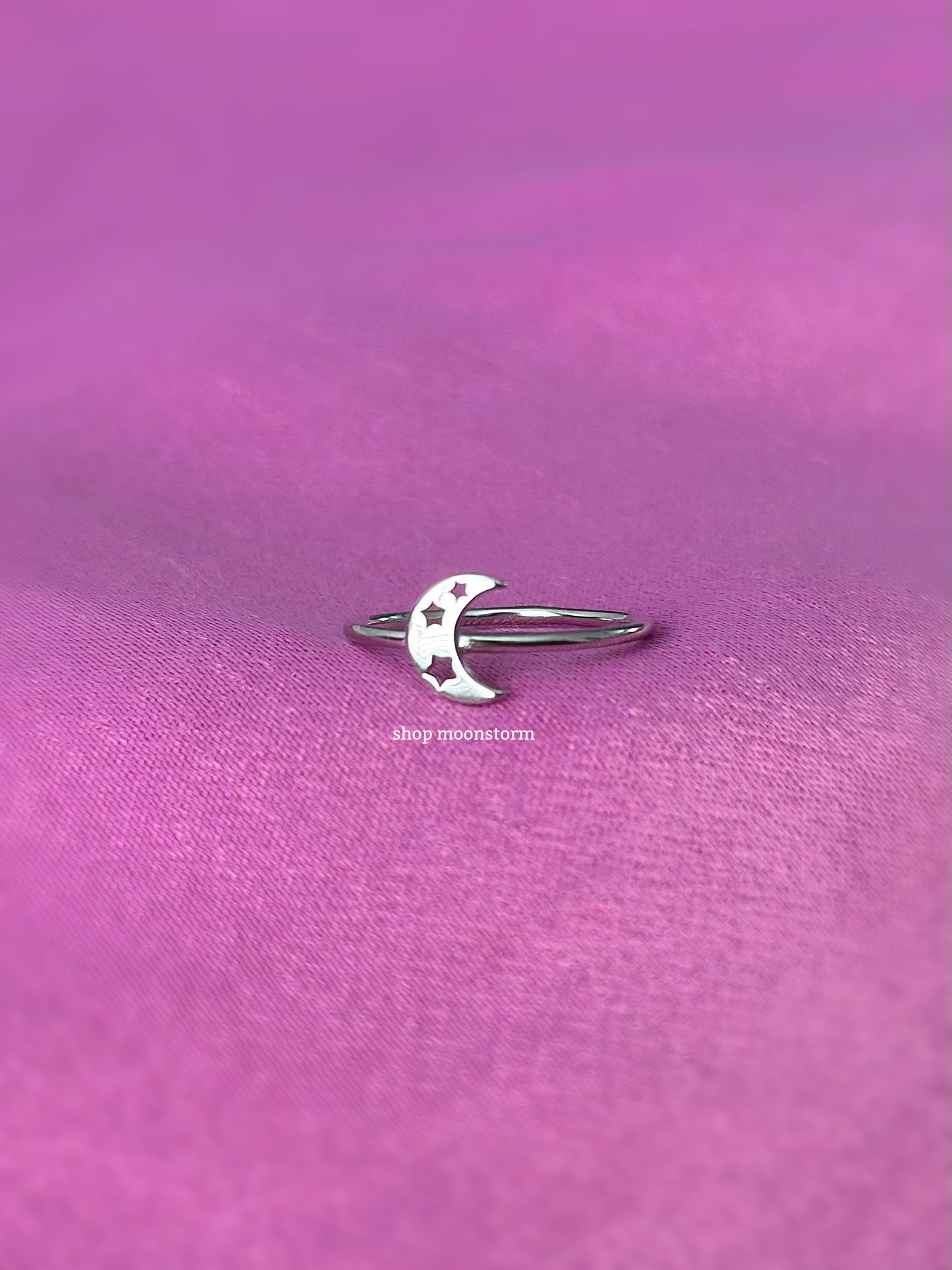 Luna Moon & Star Ring