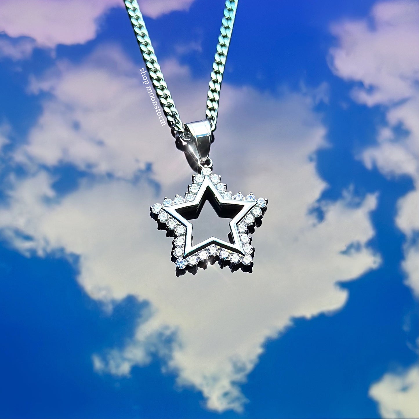 Icy Star Cuban Necklace