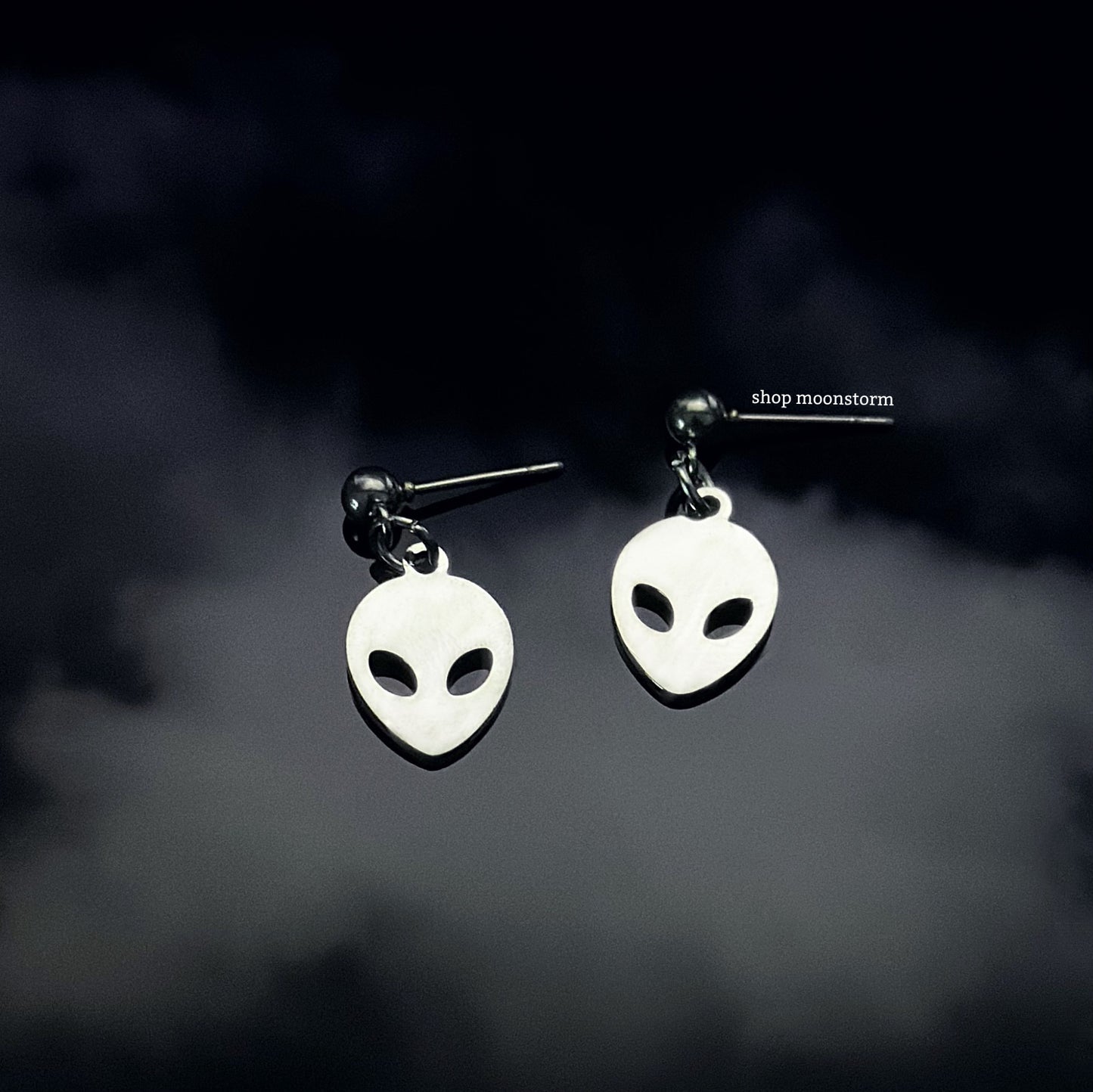 Alien Stud Earrings