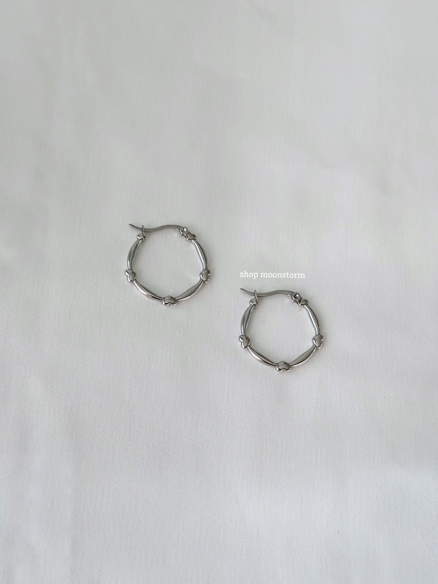 Infinite Love Hoop Earrings