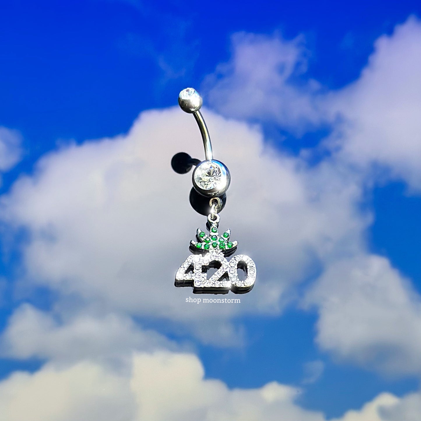 420 Belly Ring