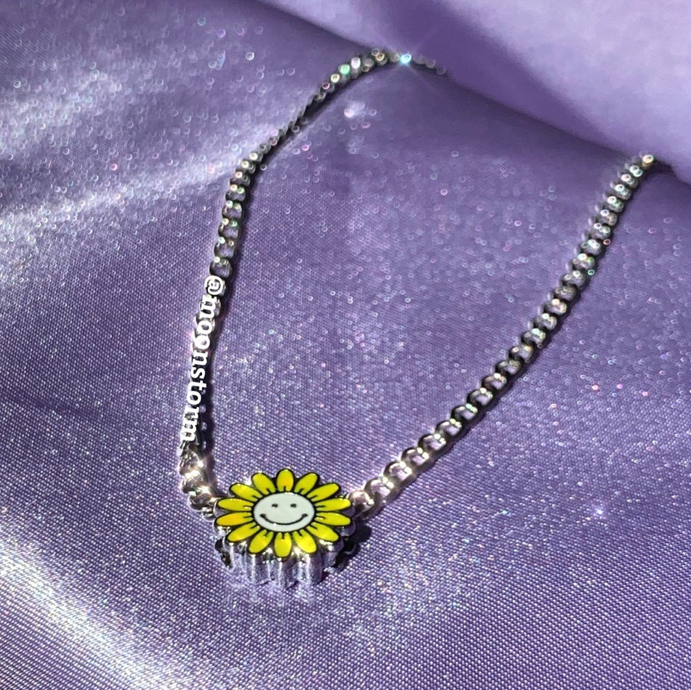 Happy Days Sunflower Necklace
