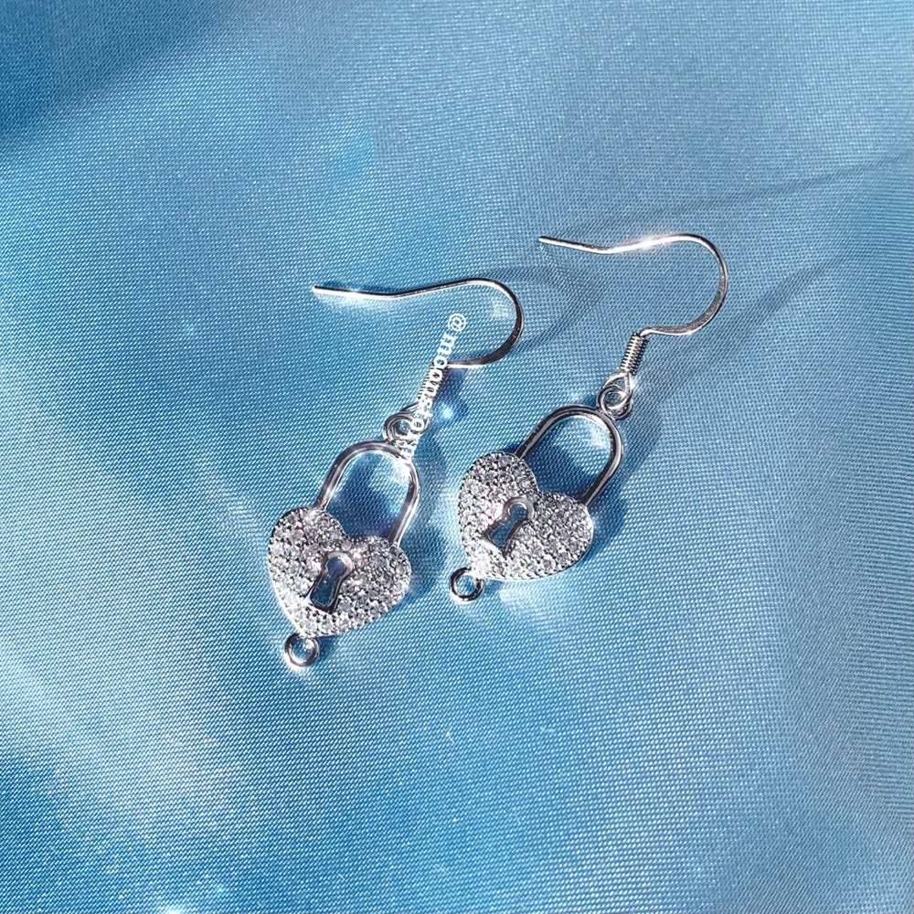 Heart Locket Earrings