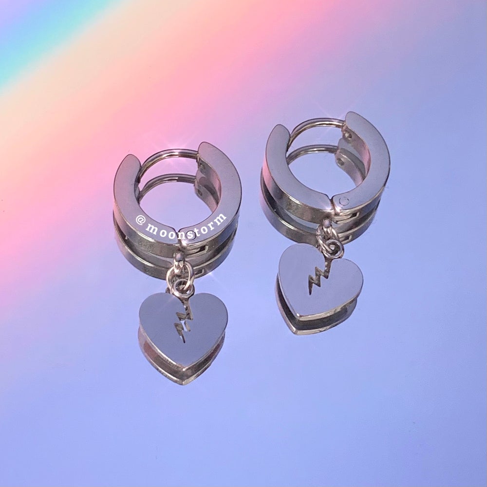 Heartbreaker Hoop Earrings