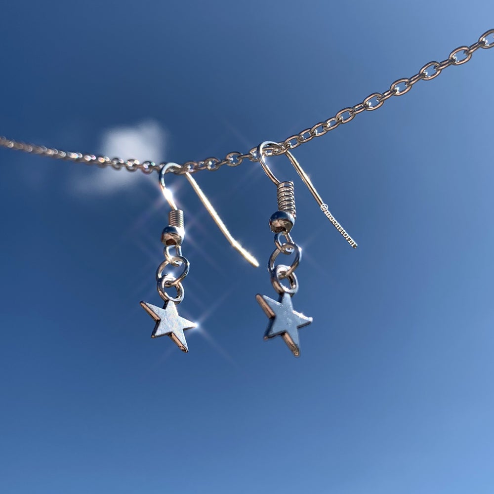 Shiny Star Earrings