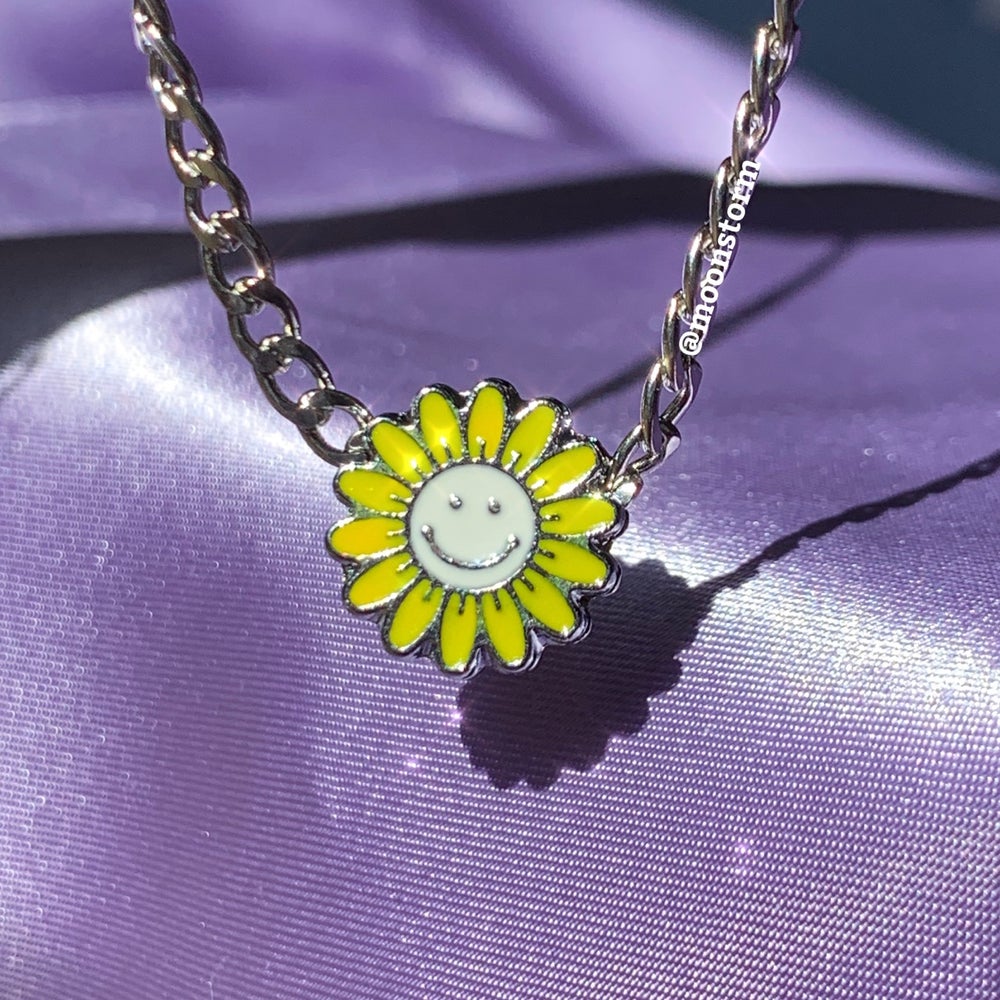 Happy Days Sunflower Necklace