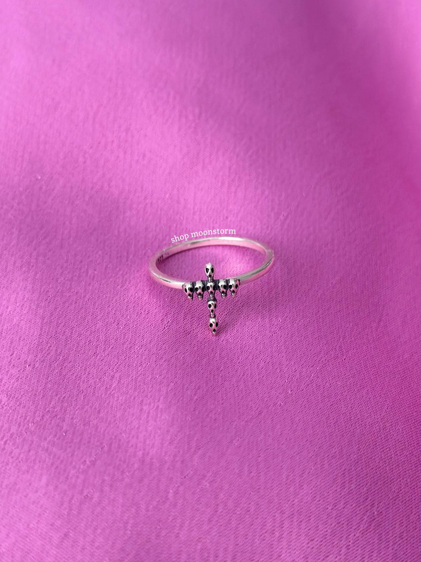 Skull Cross Ring