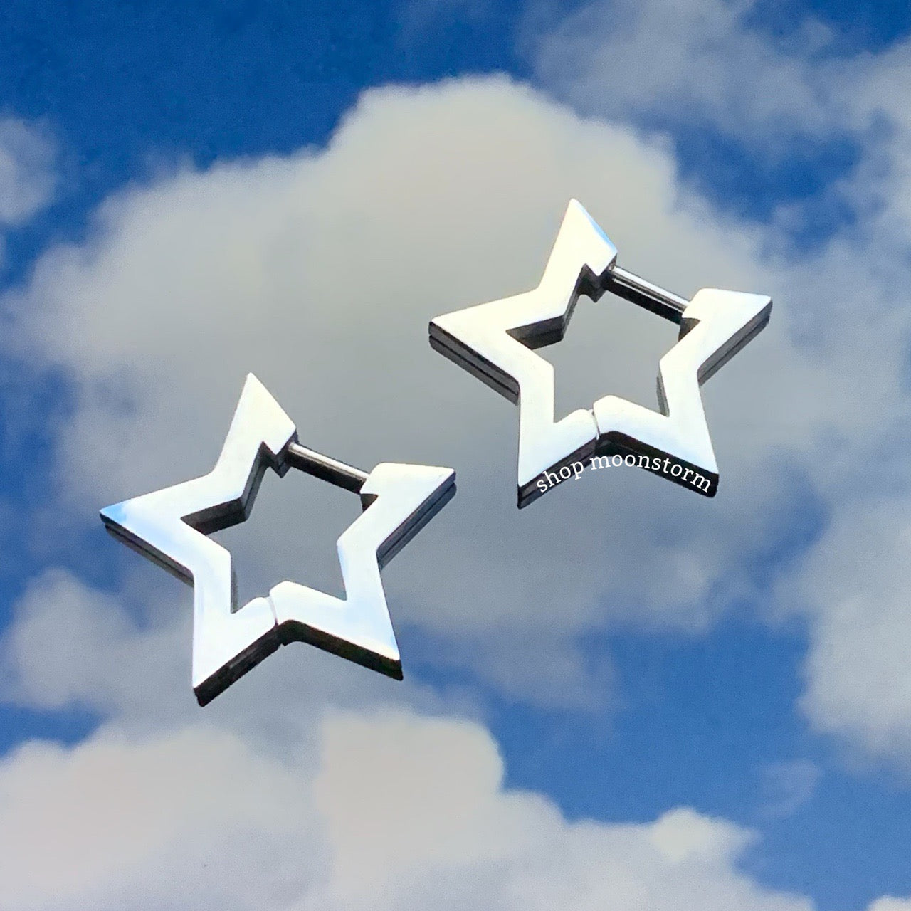 Star Hoop Earring Pack #2 (Set of Three)