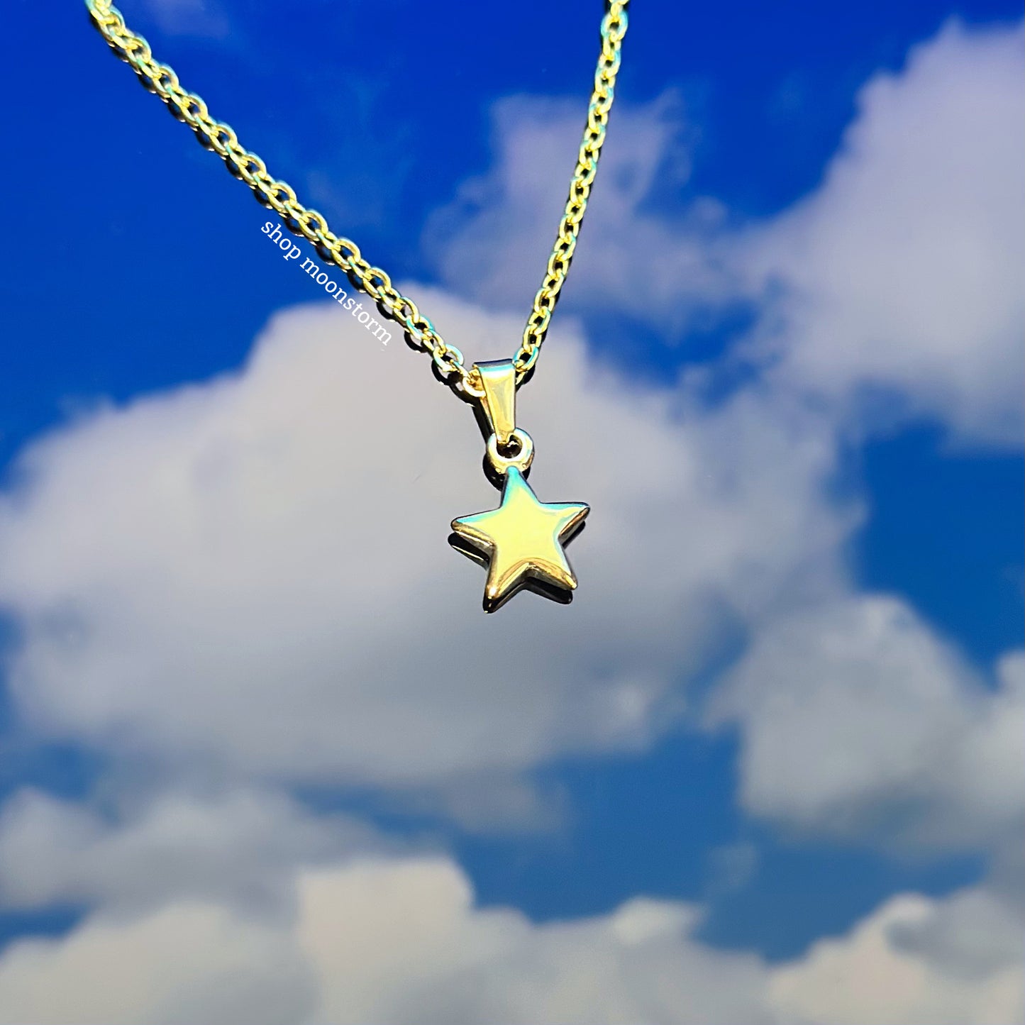 Mini Stellar Star Necklace (Gold Version)