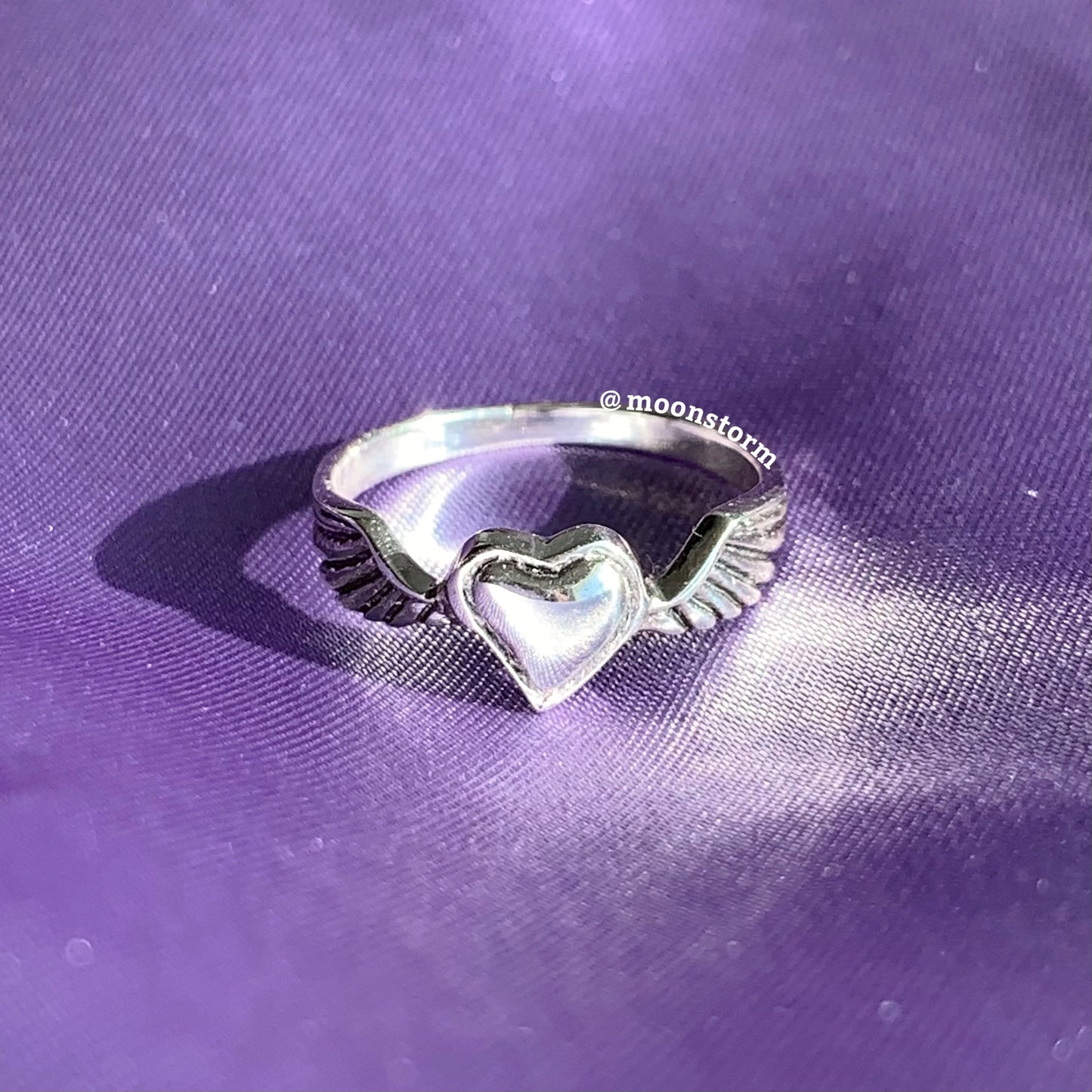 Fly Away Heart Ring