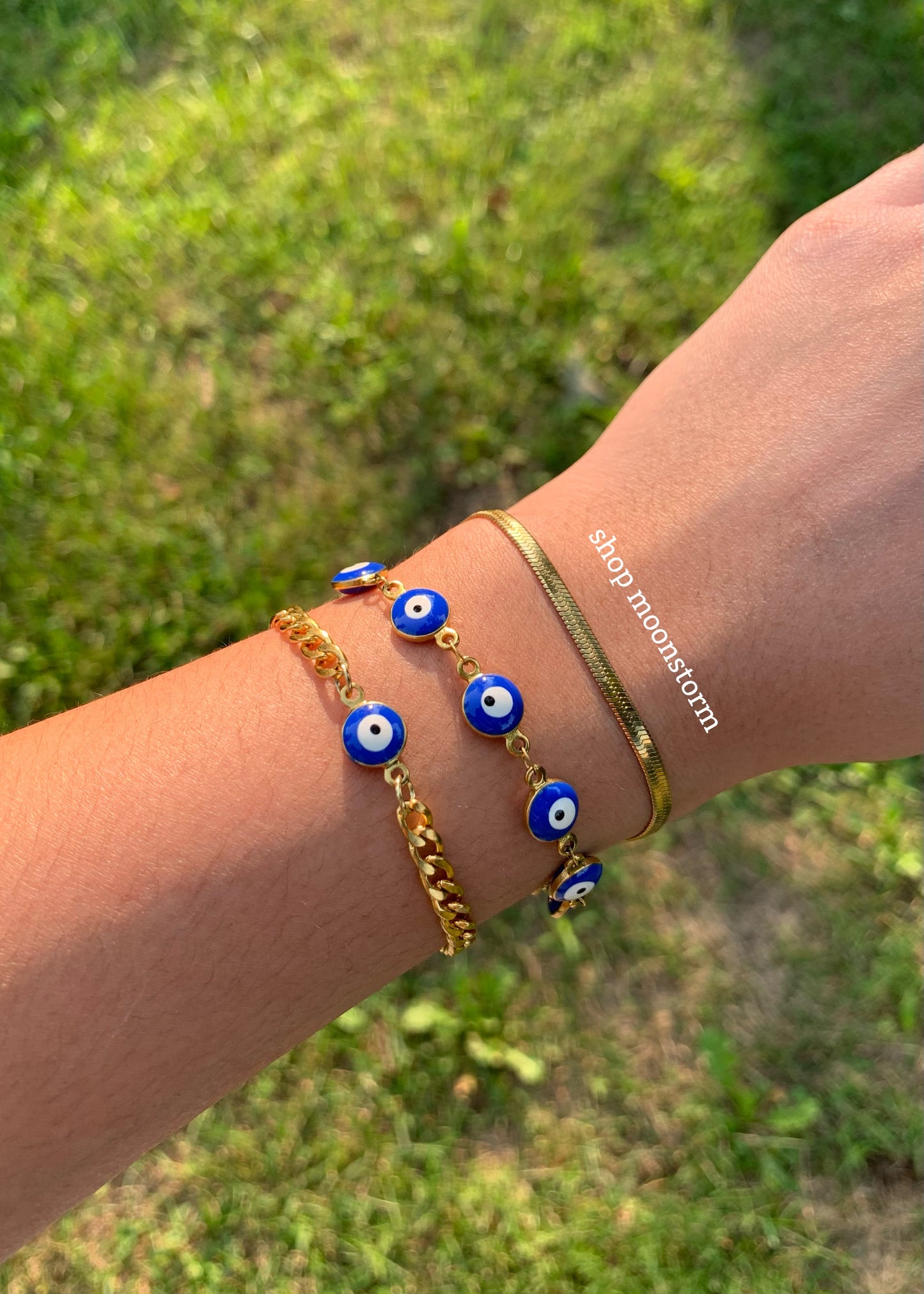 Evil Eye Cuban Bracelet