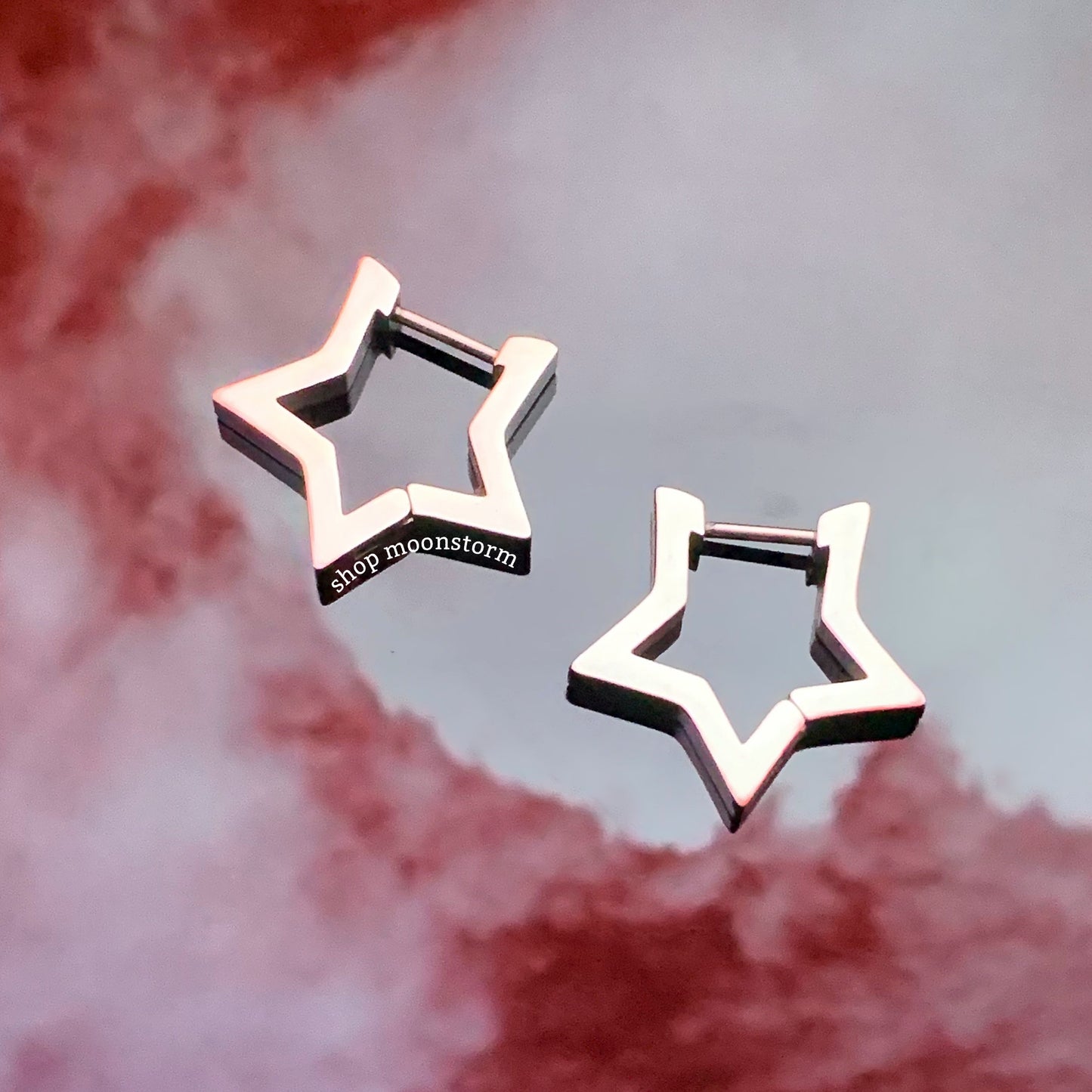 Star Hoop Earring Pack #2 (Set of Three)