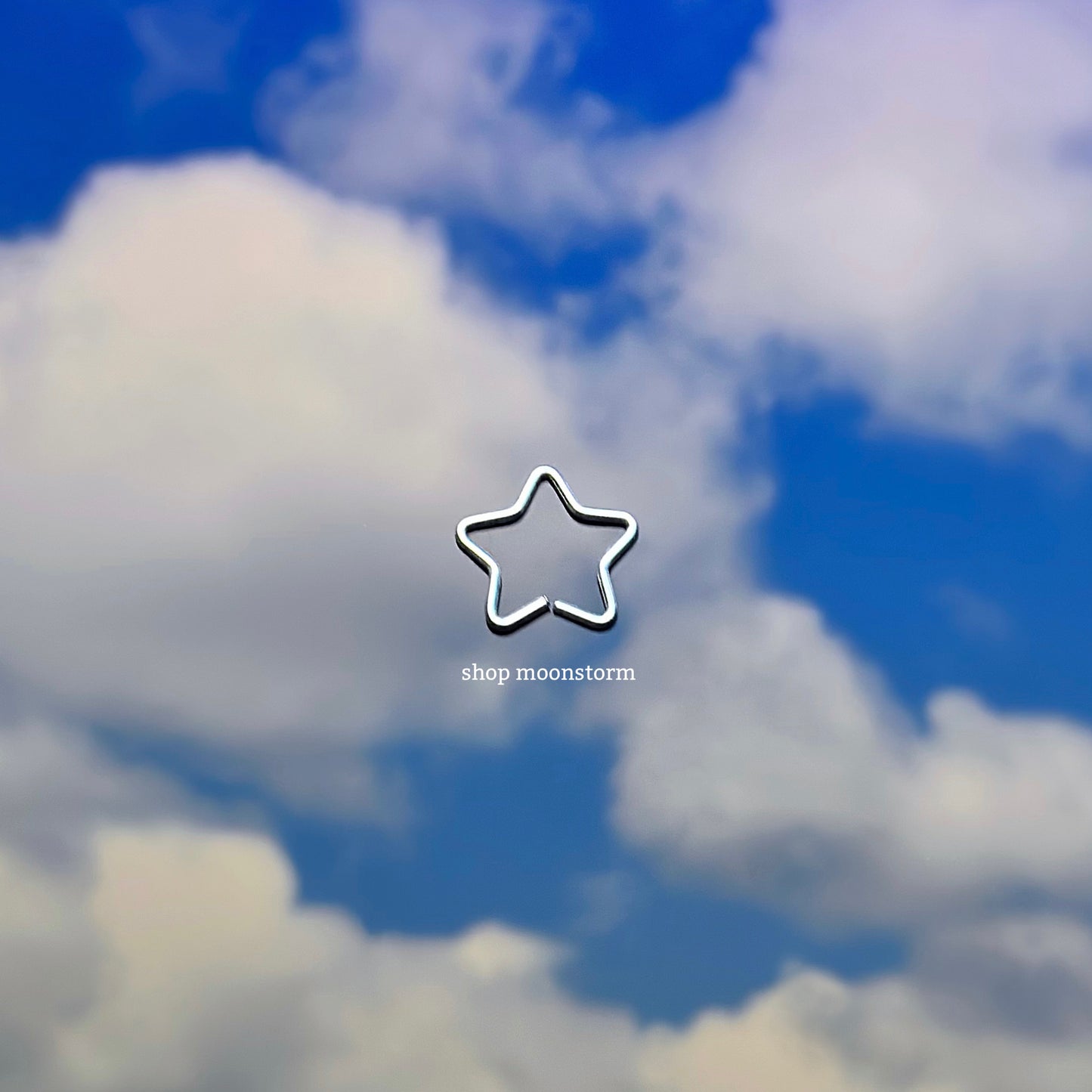 Silver Star Nose Ring
