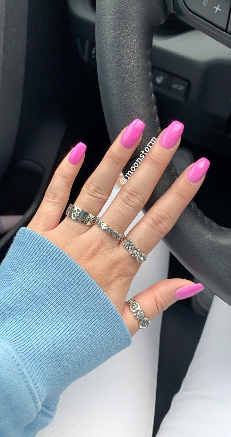 Triple Daisy Ring