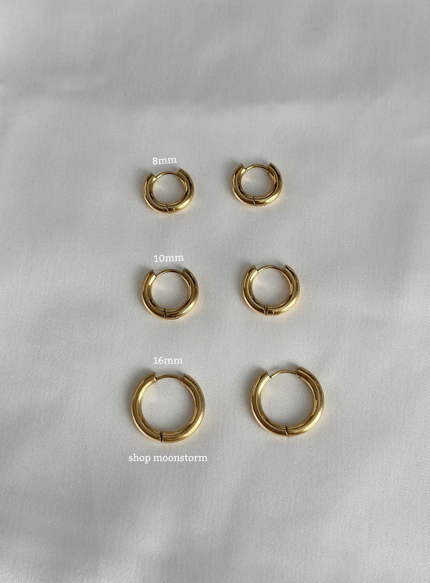 Classic Gold Hoop Earrings
