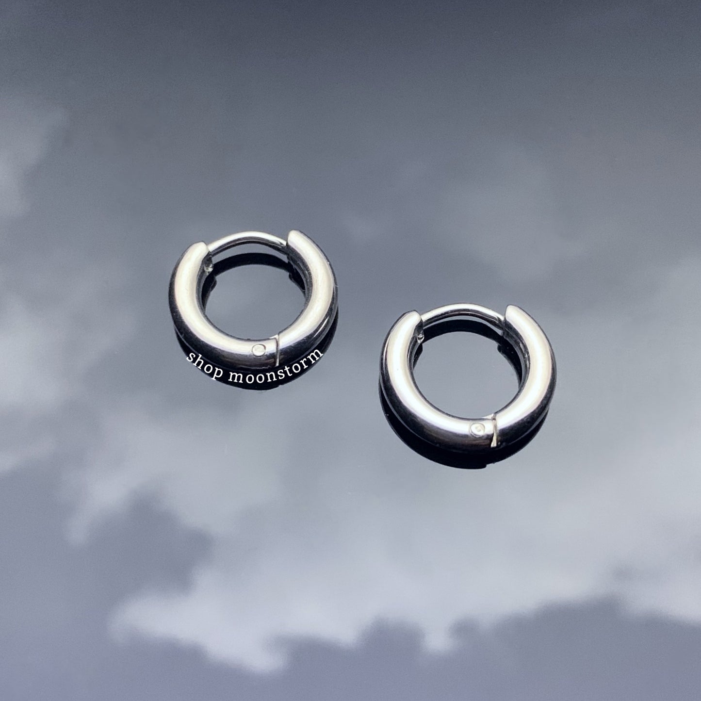 8mm Baby Hoop Earrings