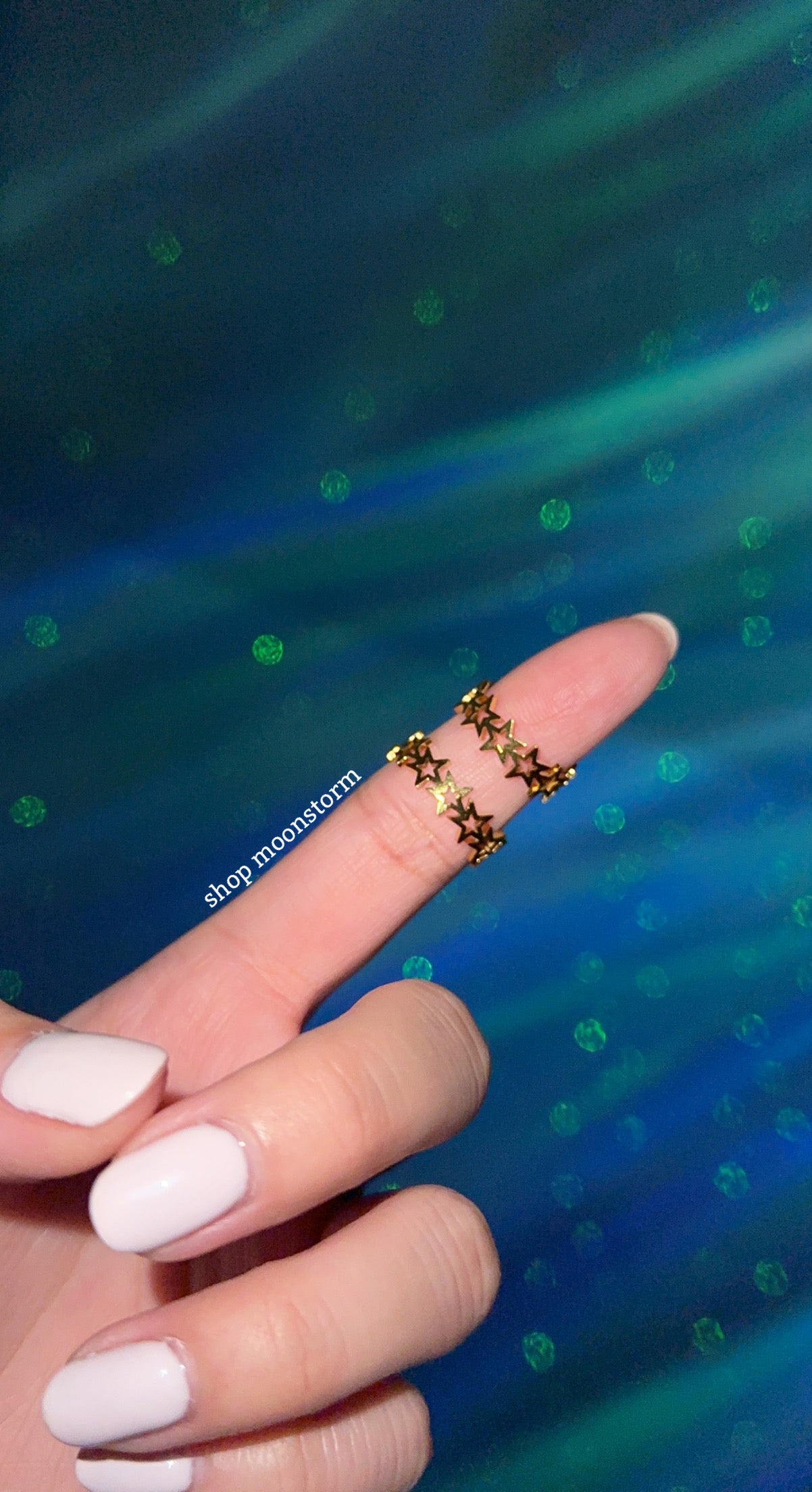 Gold Stargazing Ring