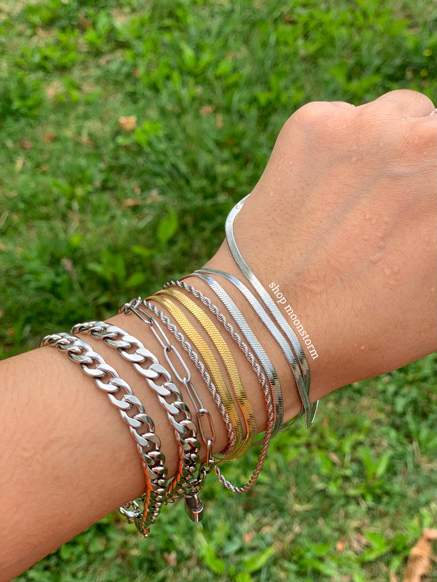 Silver Snake Chain Necklace