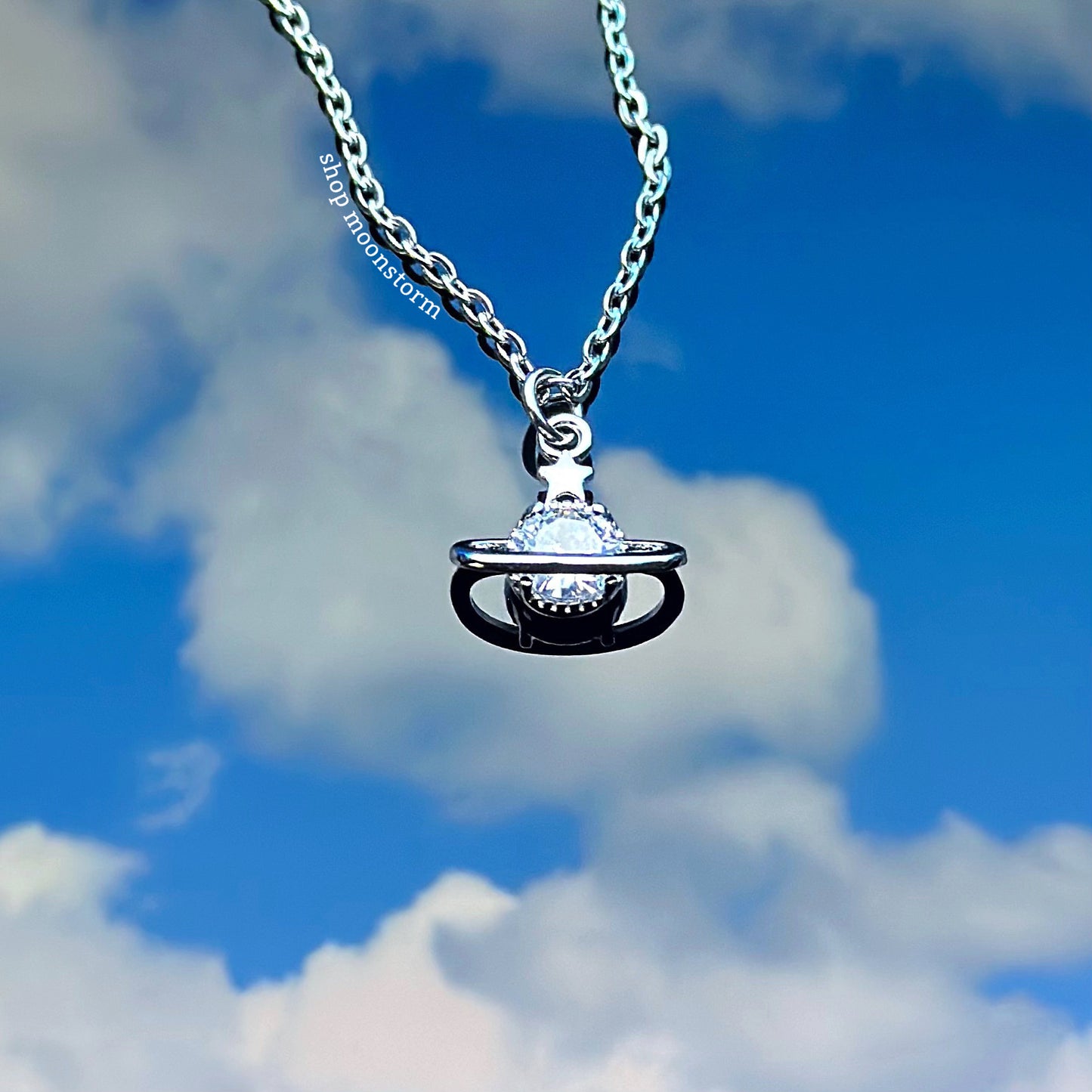 Star Orb Planet Necklace
