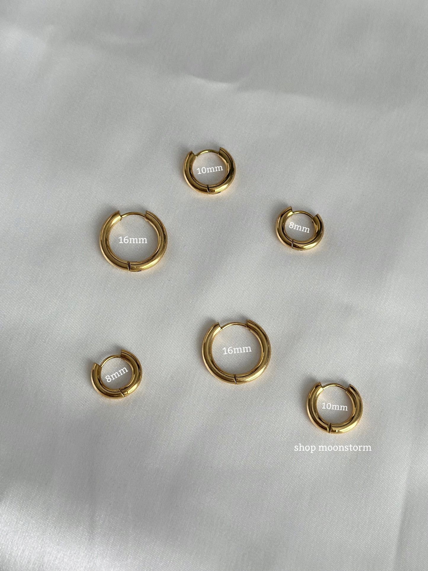 Classic Gold Hoop Earrings