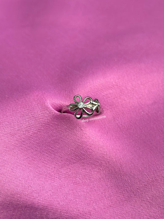 Double Flower Ring