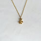 Gold Teddy Bear Necklace II