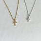 CZ Mini Cross Necklace Pack (Set of Two)