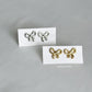 Cute Bow Earrings (Silver Version)