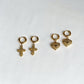 Vintage Gold Hoop Earring Pack (Set of Two)