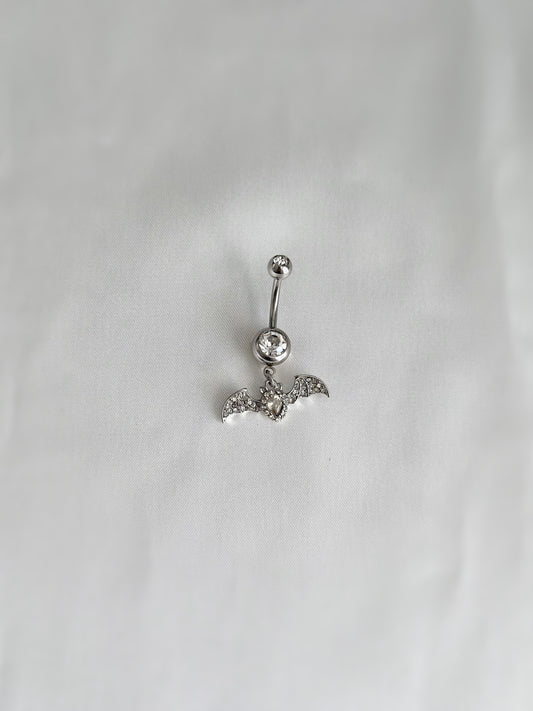Sparkly Bat Belly Ring