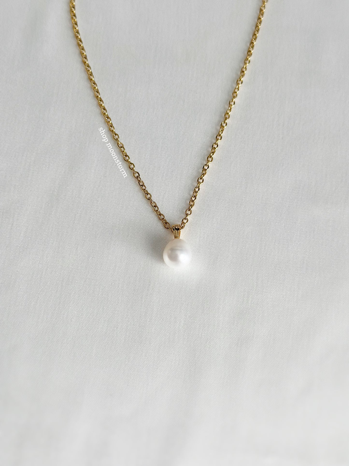Gold Filled Freshwater Pearl Necklace
