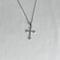 CZ Bling Cross Necklace