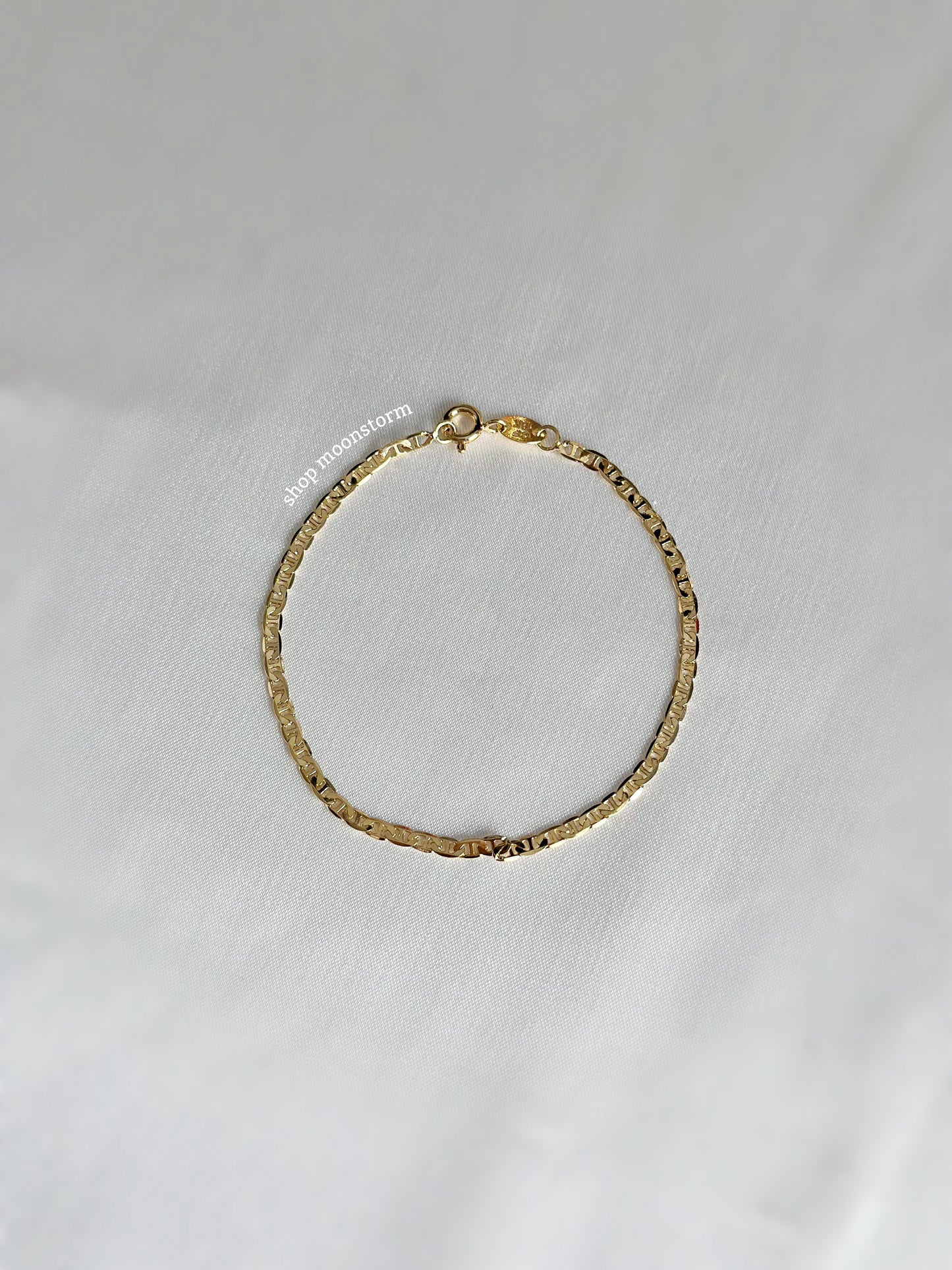 Gold Mariner Link Bracelet