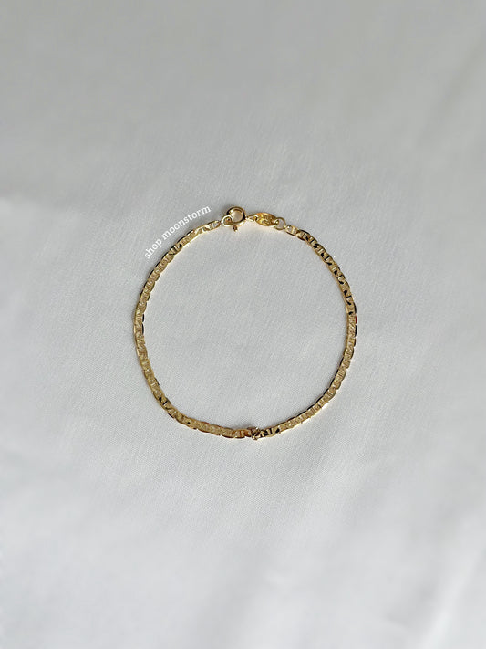 Gold Mariner Link Bracelet