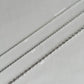 4mm Silver Rope Chain Necklace