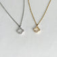 Silver Classic Clover Necklace