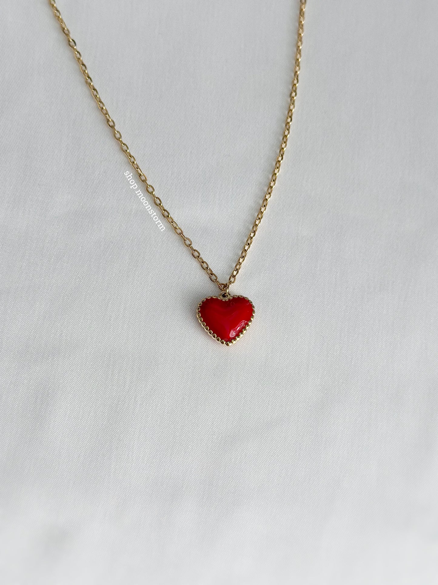 Red Heart Necklace