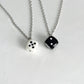 Black Dice Necklace