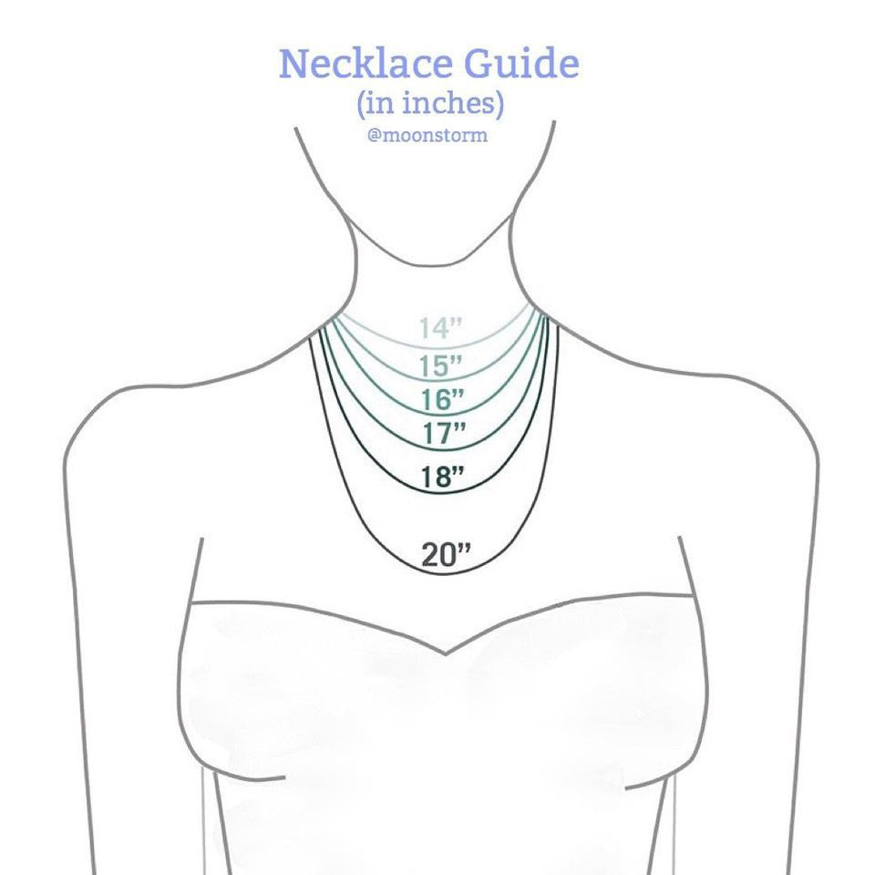 CZ Aquamarine Necklace