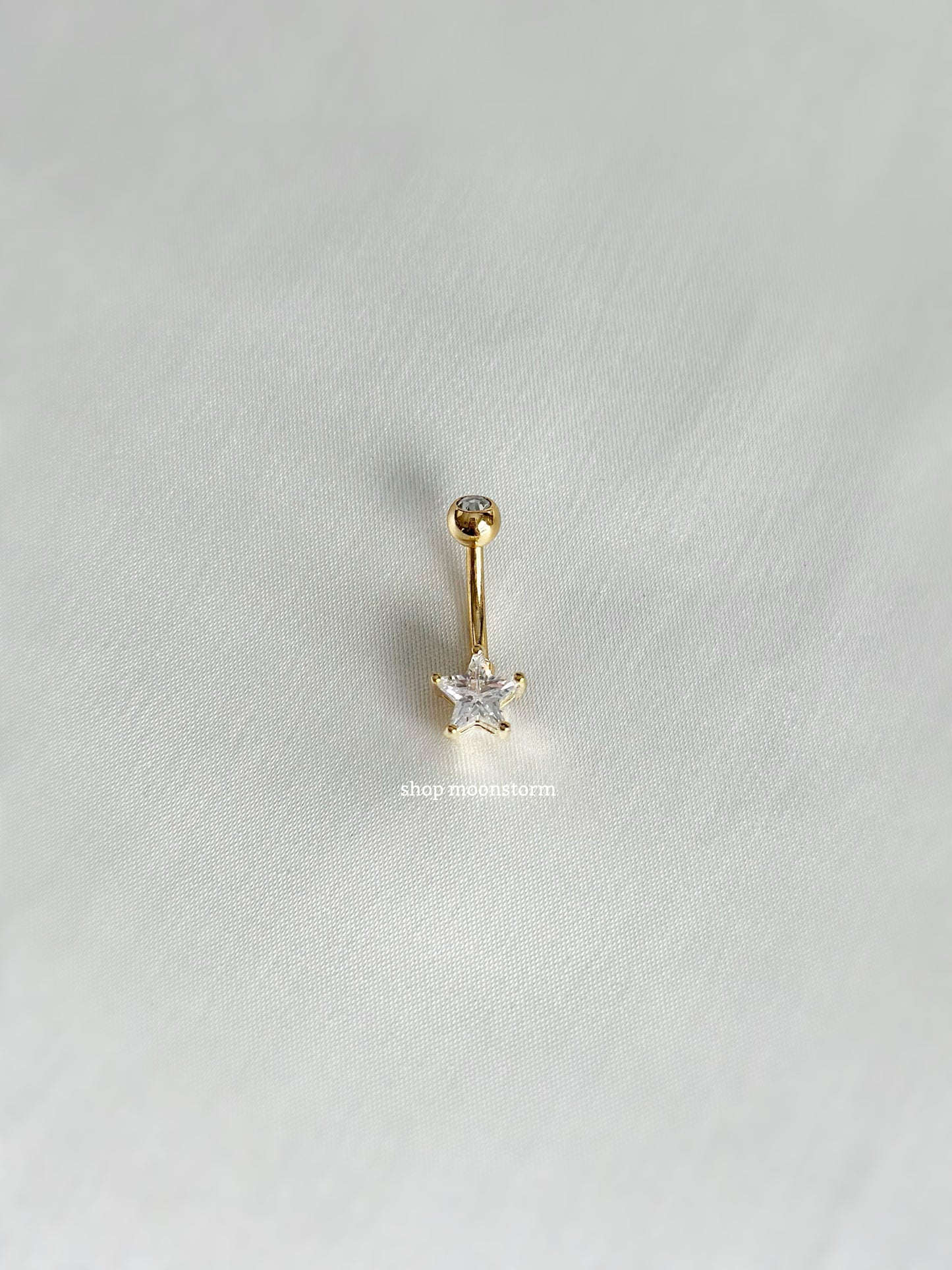 Gold Star Belly Ring