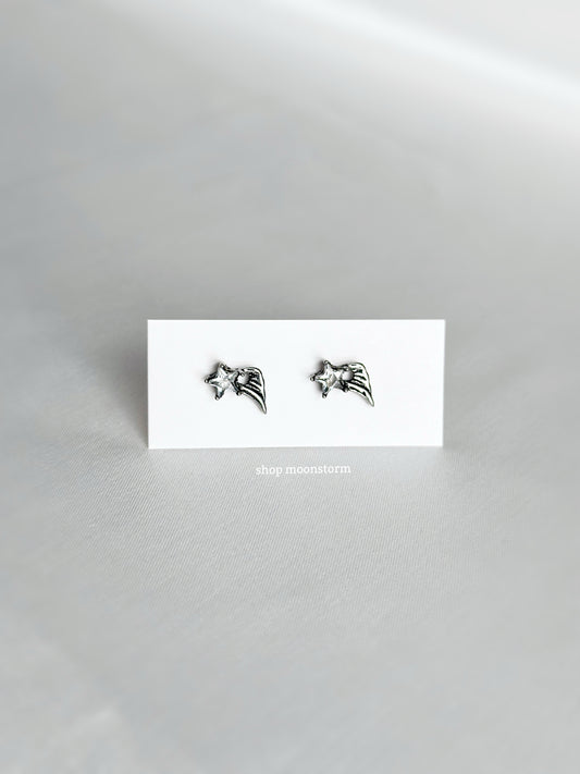 Shooting Star Stud Earrings