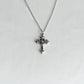 Silver Gothic Cross Necklace