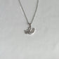 Diamond Swans Necklace