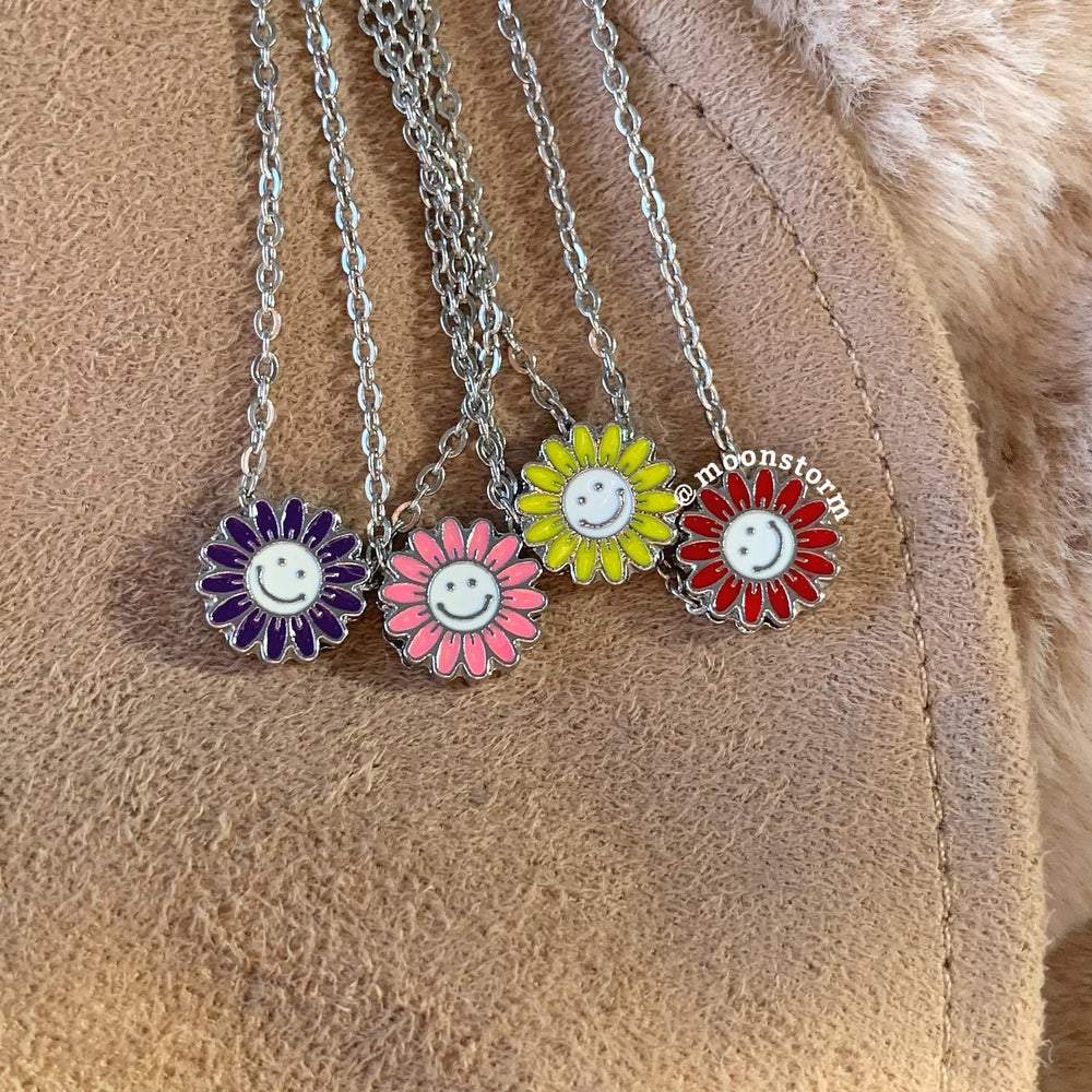 Happy Days Sunflower Necklace