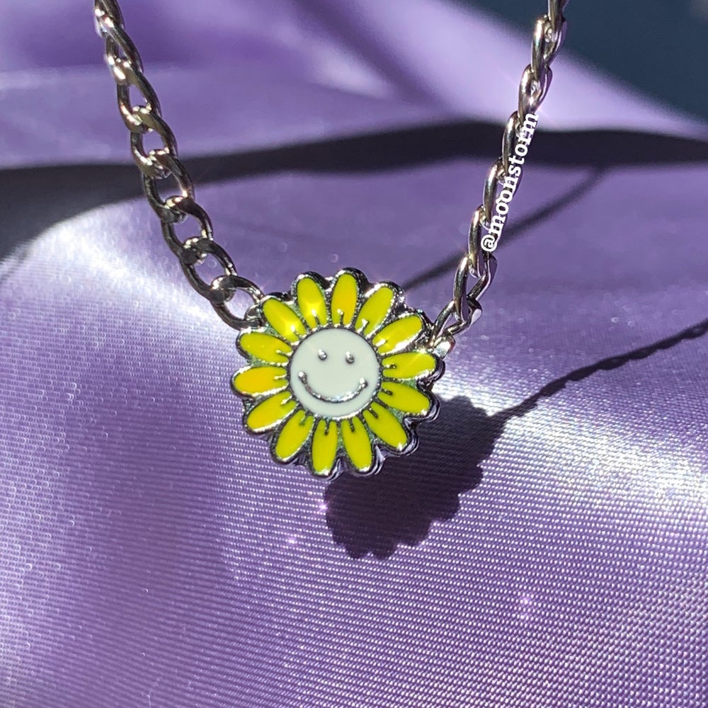 Happy Sunflower Necklace