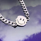 Trippy Smiley Face Necklace