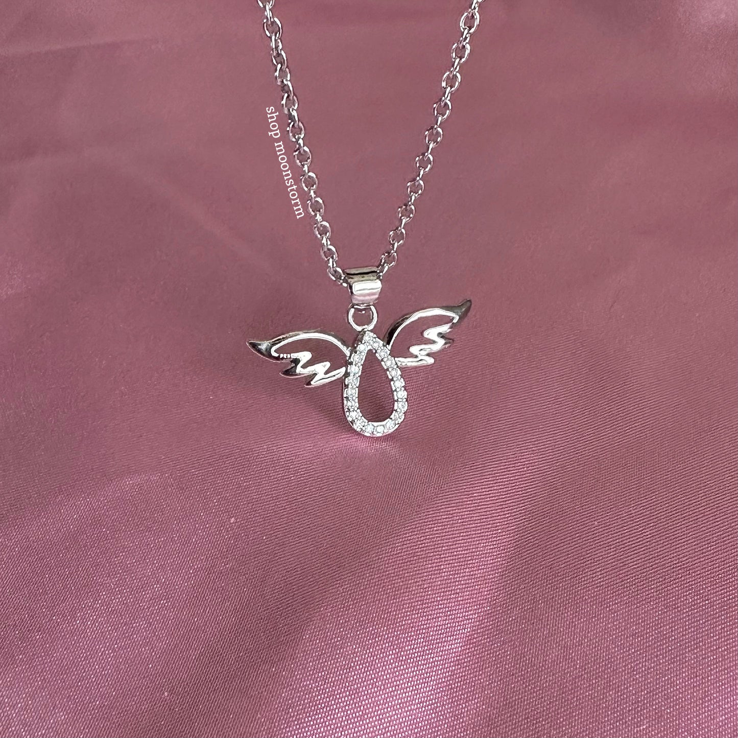 Heaven Sent Angel Wings Necklace