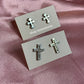 Cross Studs Earring Pack (Set of Two)