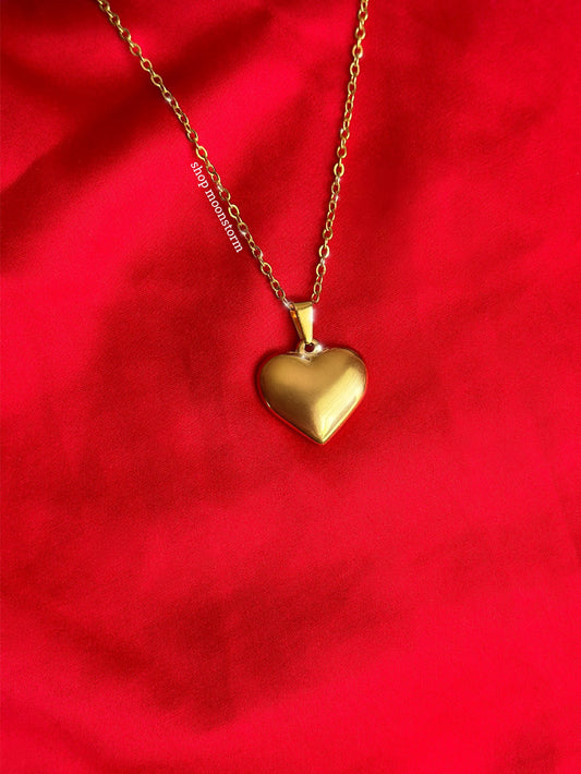 Loving Heart Necklace (Gold Version)